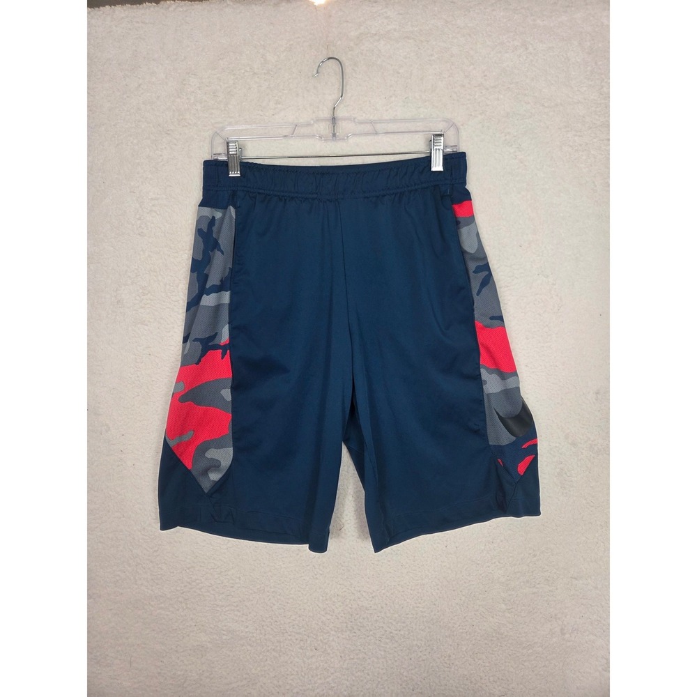 Nike Mens Dri-FIT Camo Basketball Shorts Athletic M 31x10 Baggy‎ Casual - Picture 2 of 11